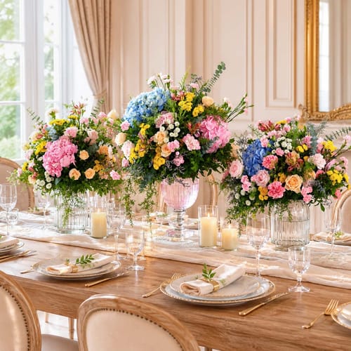 Madison In Bloom Tablescape