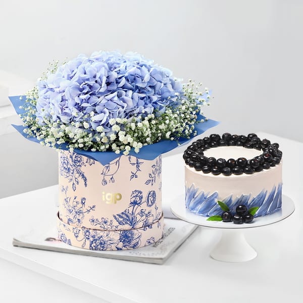 Hydrangea Bliss And Berry Treat