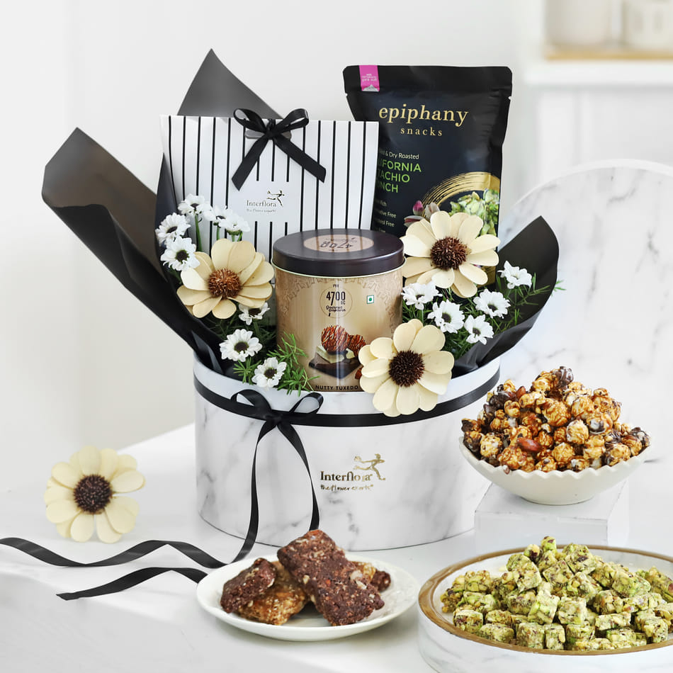 Choc 'O Nuts Hamper: Order New Home Flowers Online | Interflora