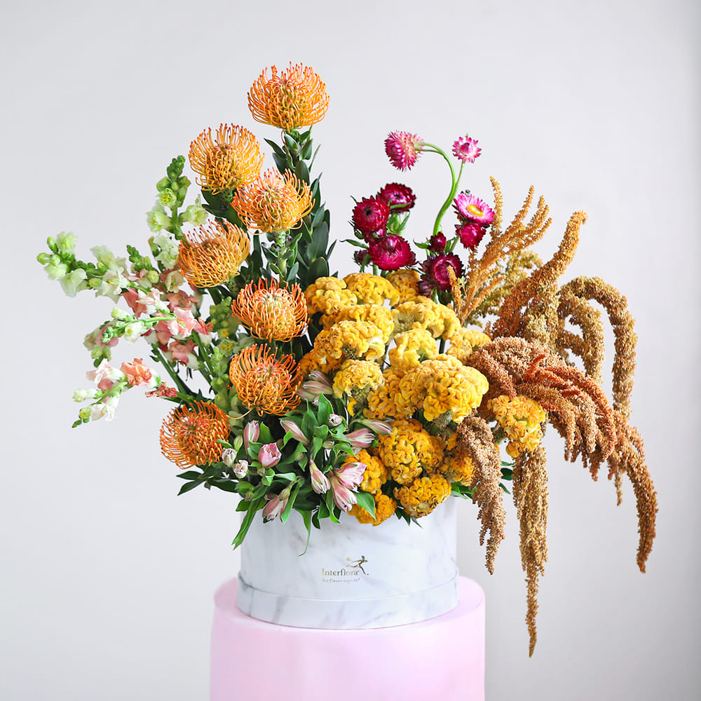 Honeyブーケ Wild Honey Blossom: Order Flowers Online | Interflora India