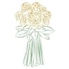 12 White Roses Online