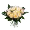 15 Short-stemmed White Roses Online