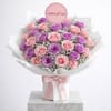 30 Blush Pink & Purple Rose For Mother's Day