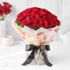 Shop 50 Dutch Red Roses Valentine's Day Arrangement