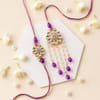 Gift Amethyst Rakhi Grandeur
