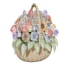 Arrangement of Cut Flowers in a Basket Online