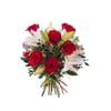 Arrangement of Roses with Lilies Online