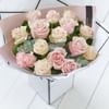 Beautifully Simple Pink Rose Bouquet Online