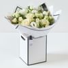 Beautifully Simple White Flower Bouquet Online