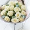 Beautifully Simple White Rose Bouquet Online