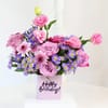 Gift Blooming Happy Birthday Arrangement