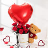 Blooms And Cuddles Valentines Day Gift