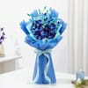 Gift Blue Orchid & Ombre Cake Combo