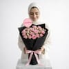 Gift Blush Pink Rose Bouquet for Mother's Day