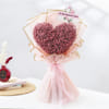 Blushing Heart Bouquet For Mother's Day
