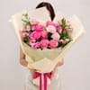 Blushing Pink Rose Handtied Bouquet