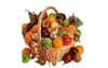 Bountiful Fresh Christmas Fruits Basket Online