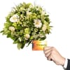 Bouquet with Floral voucher - 72H - Online