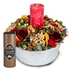 Candle arrangement 'Christmas Light' with Gottlieber cocoa a Online