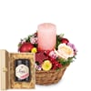 Candle arrangement 'The Magic of Advent' with Bee-Family Swi Online