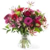 Charming pink red bouquet, excl. vase Online