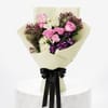 Buy Choco Craze Cake and Purple Flowers Combo