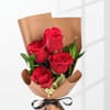 Buy Classic Red Roses and Valentine Cake Combo