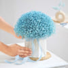 Buy Cloudy Bliss Blue Gypso Arrangement