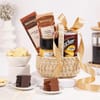 Coffee And Crunch Treats Basket Online
