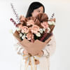 Coffee Hues Elegant Bouquet Online
