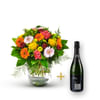 Colorful bouquet with Cava Online