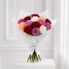 Colourful 15 Roses Bouquet