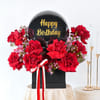 Gift Crimson Elegance Birthday Bouquet