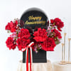 Gift Crimson Promise Anniversary Arrangement