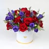 Crimson Royale Floral Arrangement