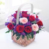Elegant Blush Basket Arrangement Online