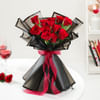 Shop Elegant Crimson Rose Bouquet