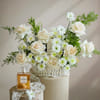 Ethereal White Blooms And Fragrance Arrangement Online