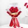 Ever After 8 Red Roses Anniversary Gift Bouquet