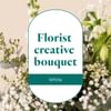 Florist creative bouquet - White Online