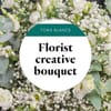 Florist creative bouquet - White with chocolates Online