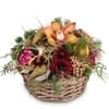 Flower arrangement Elegant Gift with Christmas lights Online