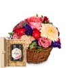 Flower arrangement 'Melody of Color' with Bee Family Swiss b Online