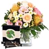 Flower bouquet 'Cheerful Winter Greeting' with Gottlieber Hu Online