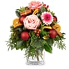 Flower bouquet 'Merry Christmas'