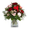 Flower Bouquet Valentine's Day with red roses Online