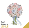 Funeral Sympathy Bouquet with ribbon Online