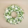 Funeral wreath with roses and gerberas Online