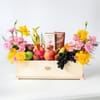 Gift Garden Glow 8 Fruits & 2 Chocolates Gift Hamper