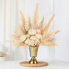 Golden Grace Dry Flower Goblet Arrangement Online